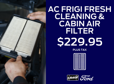 AC Frigi Fresh & Cabin Air Filter